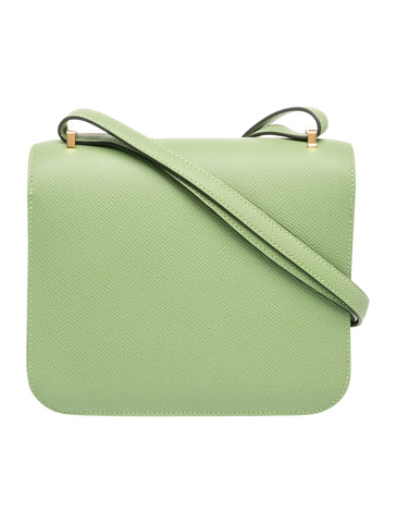 INLIOR custom  green leather bag